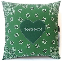 Just Gifts by Robin - Autograph Pillows (Green Bandana) ()