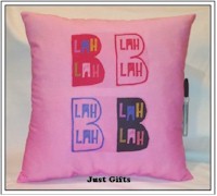 Just Gifts by Robin - Autograph Pillows (Blah-Blah-Blah) (TR18)