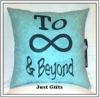 Just Gifts by Robin - Autograph Pillows (To Infinity and Beyond) (TR21)