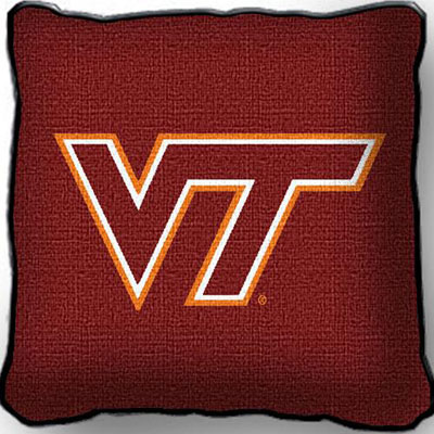 College Throw Pillows (Virginia Tech): More Than Paper