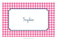 Boatman Geller - Create-Your-Own Placemats (Classic Check) (61P+P02+A03)
