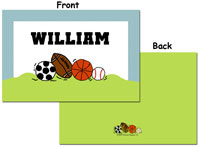 Devora Designs - Placemats (All Sports) ALLSPORT-PLMT