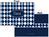 Devora Designs - Placemats (Blue Argyle) BARGL-PLMT