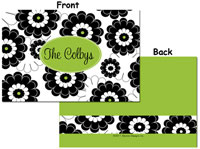 Devora Designs - Placemats (Black Lime Floral) BLACKLIME-PLMT
