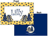 Devora Designs - Placemats (Cheerleader) CHEER-PLMT