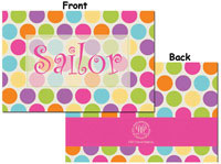 Devora Designs - Placemats (Polka Dots Brights) PKBRIGHT-PLMT