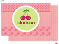 I'm Inkpressed Laminated Placemats - Cherries (Holiday Papers #PM-1201)
