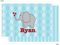 I'm Inkpressed Laminated Placemats - Circus Elephant (Holiday Papers #PM-1203)
