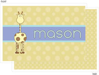 I'm Inkpressed Laminated Placemats - Giraffe (Holiday Papers #PM-1204)