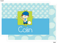 I'm Inkpressed Laminated Placemats - Baseball Boy (Holiday Papers #PM-1211)