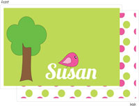 I'm Inkpressed Laminated Placemats - Birdie (Holiday Papers #PM-1219)