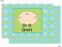 I'm Inkpressed Laminated Placemats - Bowtie Boy (Holiday Papers #PM-1220)