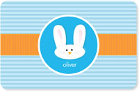 Spark & Spark Laminated Placemats - Smiley Bunny (Blue)
