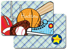 iDesign Laminated Placemats - Sports (ID_PMK_02)