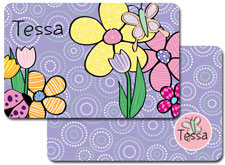 iDesign Laminated Placemats - Flower Patch (ID_PMK_05)