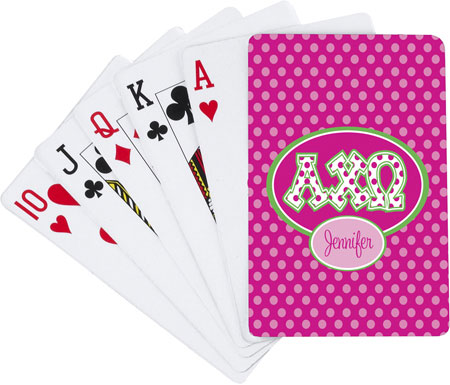 Devora Designs - Playing Cards (Alpha Chi Omega) ACO-PLYCRD