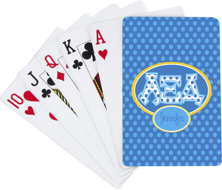 Devora Designs - Playing Cards (Alpha Xi Delta) AXD-PLYCRD