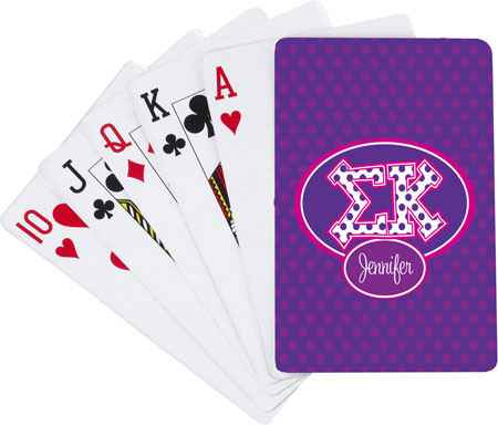Devora Designs - Playing Cards (Sigma Kappa) SK-PLYCRD