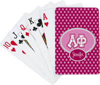 Devora Designs - Playing Cards (Alpha Phi) AF-PLYCRD