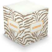 Create-Your-Own Sticky Memo Cubes by Boatman Geller (Zebra)