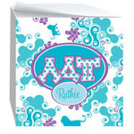 Devora Designs - Sticky Note Cubes (Alpha Delta Pi - Swirl Dots) ADP