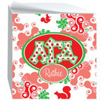Devora Designs - Sticky Note Cubes (Alpha Gamma Delta - Swirl Dots) AGD