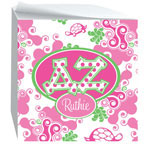 Devora Designs - Sticky Note Cubes (Delta Zeta - Swirl Dots) DZ