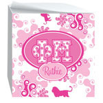 Devora Designs - Sticky Note Cubes (Phi Mu - Swirl Dots) FM