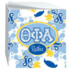 Devora Designs - Sticky Note Cubes (Theta Phi Alpha - Swirl Dots) QFA