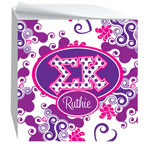 Devora Designs - Sticky Note Cubes (Sigma Kappa - Swirl Dots) SK