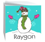 Devora Designs - Sticky Note Cubes (Snowman) SKC-03