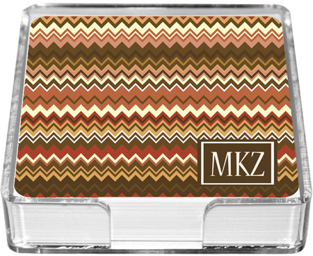 Preppy Plates - Personalized Coasters (Sunset)