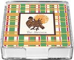 Preppy Plates - Personalized Coasters (Thanksgiving)