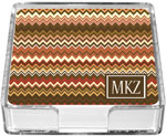 Preppy Plates - Personalized Coasters (Sunset)