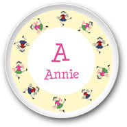 Preppy Plates - Personalized Melamine Plates (Cheerleading)