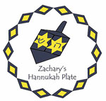 Preppy Plates Green Line - Dreidel