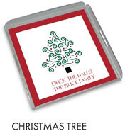 Preppy Plates - Personalized Lucite Trays (Christmas Tree)