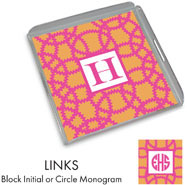 Preppy Plates - Personalized Lucite Trays (Links)