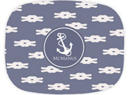 Preppy Plates - Personalized Platters (Anchors Away)