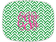 Preppy Plates - Personalized Platters (Milbank Prep Interlocking Monogram)