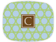 Preppy Plates - Personalized Platters (Cordon Blue Cubed)