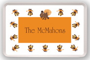 Preppy Plates - Personalized Trays (Thanksgiving)