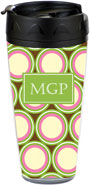 Preppy Plates - Personalized 16 oz. Tumbler (Cirque Block)