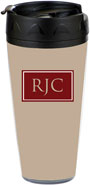 Preppy Plates - Personalized 16 oz. Tumbler (Tailored Sand)