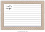 Boatman Geller - Custom Recipe Cards (Basketweave) (55R+P10+A06)