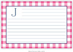Boatman Geller - Custom Recipe Cards (Classic Check) (61R+P02+A03)