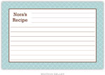 Boatman Geller - Create-Your-Own Personalized Recipe Cards (Basketweave)