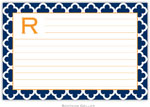 Boatman Geller - Create-Your-Own Personalized Recipe Cards (Bristol Tile Navy)