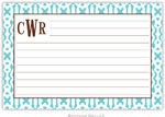 Boatman Geller - Create-Your-Own Personalized Recipe Cards (Cameron Teal)