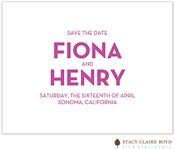 Stacy Claire Boyd - Save The Date Cards (Subtle Canvas)